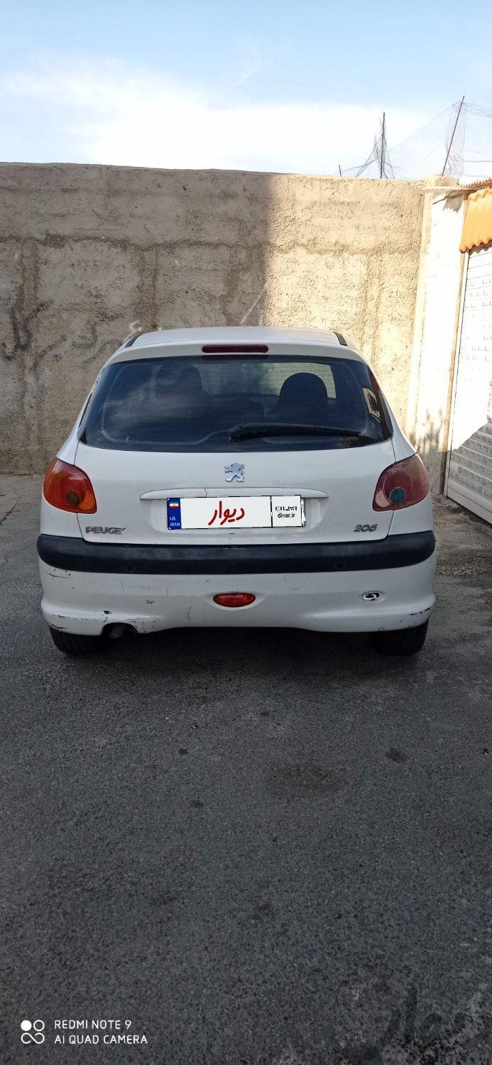 پژو 206 تیپ 5، مدل 1393